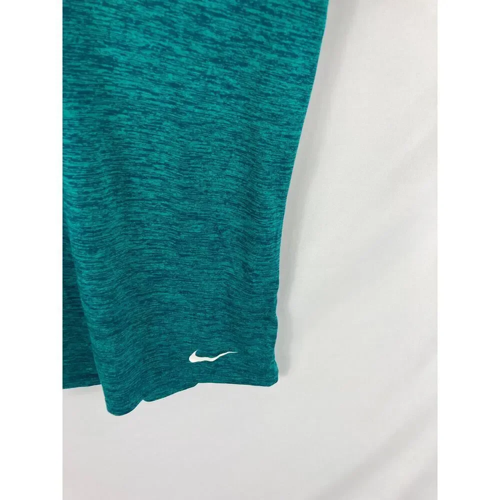 Nike Dri Fit Training Tshirt Teal Green Blue Size XS
